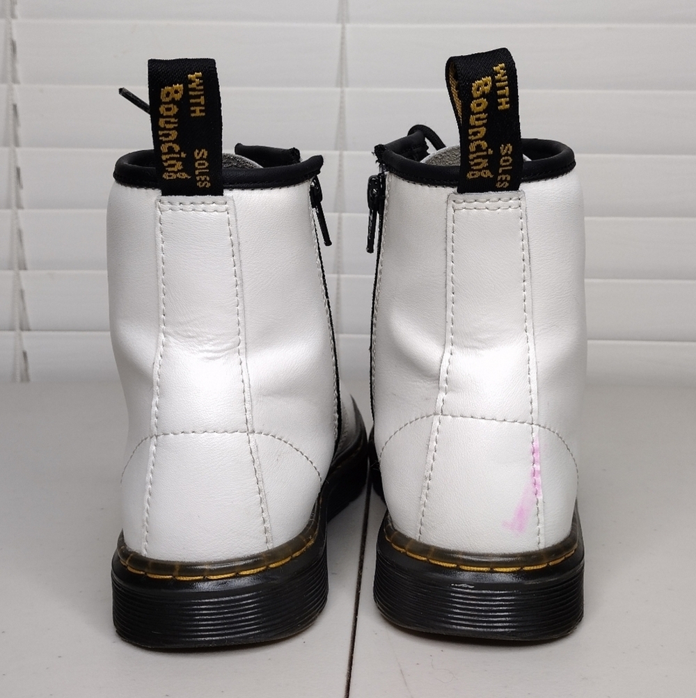 Dr. Martens Zavala Goth Punk Whimsigoth Side Zip Lace Up Combat Ankle Boots Sz 5 - Picture 6 of 15